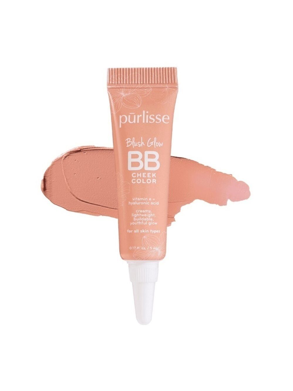 pūrlisse COOL MAUVE Blush Glow BB Cheek Color | NEW | Travel Size | purlisse